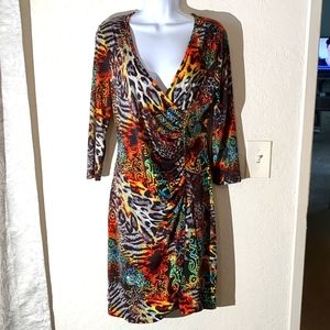 MT Leopard Print Dress Size M